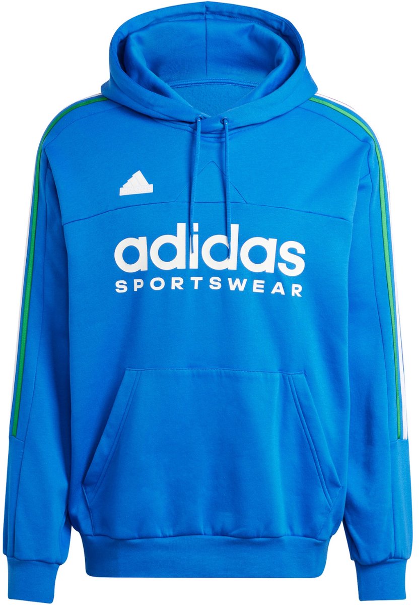 Adidas House of Tiro Hoodie Sweatshirt Blauw