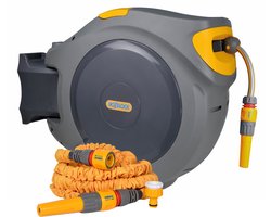 Hozelock Auto Reel 40 meter + Superhoze uitrekbare slang 7,5 meter