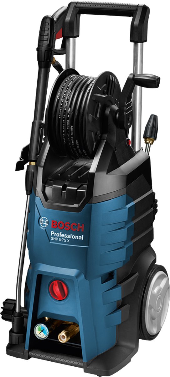 Bol.com Bosch Professional GHP 5-75 X - Hogedrukreiniger - Inclusief Bosch-pistool, verstelbare 3-in-1 spuitlans, 5 m kabel, 10m... aanbieding