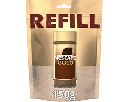 Nescafé Gold Refill-verpakking oploskoffie - 6 zakken x 150g - Voordeelverpakking