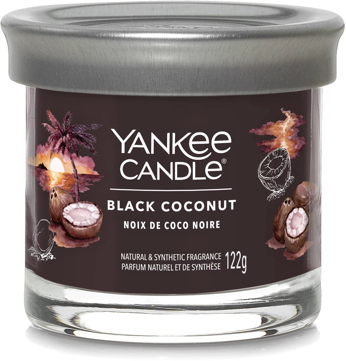 Yankee Candle Black Coconut Small Tumbler Zwart