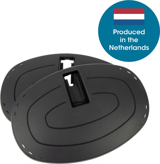 Qibbel Junior 6+ Fietsstoeltje Achter - Voetbeschermingsplaten