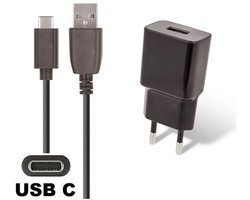 OneOne 2A lader + 0,50m standaard USB C kabel. Oplader adapter past op Canon EOS R6, EOS R10, EOS R50, EOS R6 Mark II, EOS R7, EOS R8, EOS Ra, EOS RP