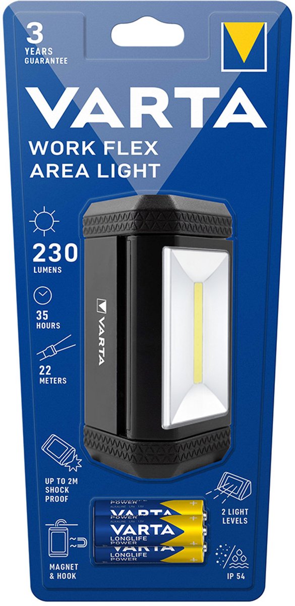 Zaklamp LED Varta Work Flex Area Light 230 Lm