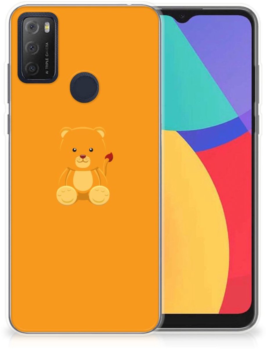 Alcatel 1S (2021) Telefoonhoesje met Naam Baby Beer