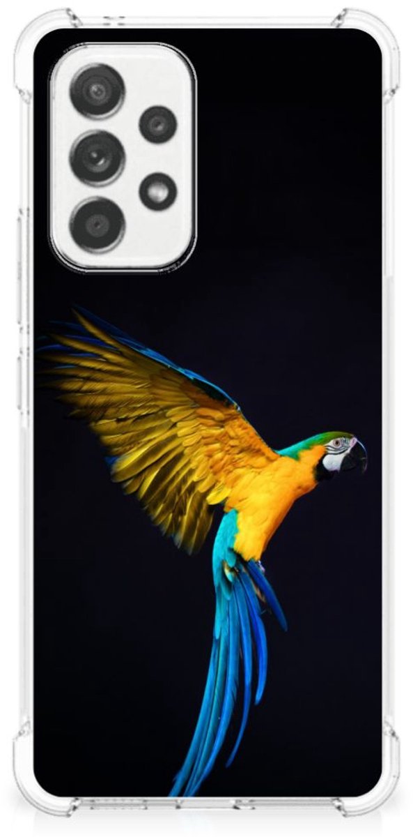 Samsung Galaxy A53 5G Case Anti-shock Papegaai