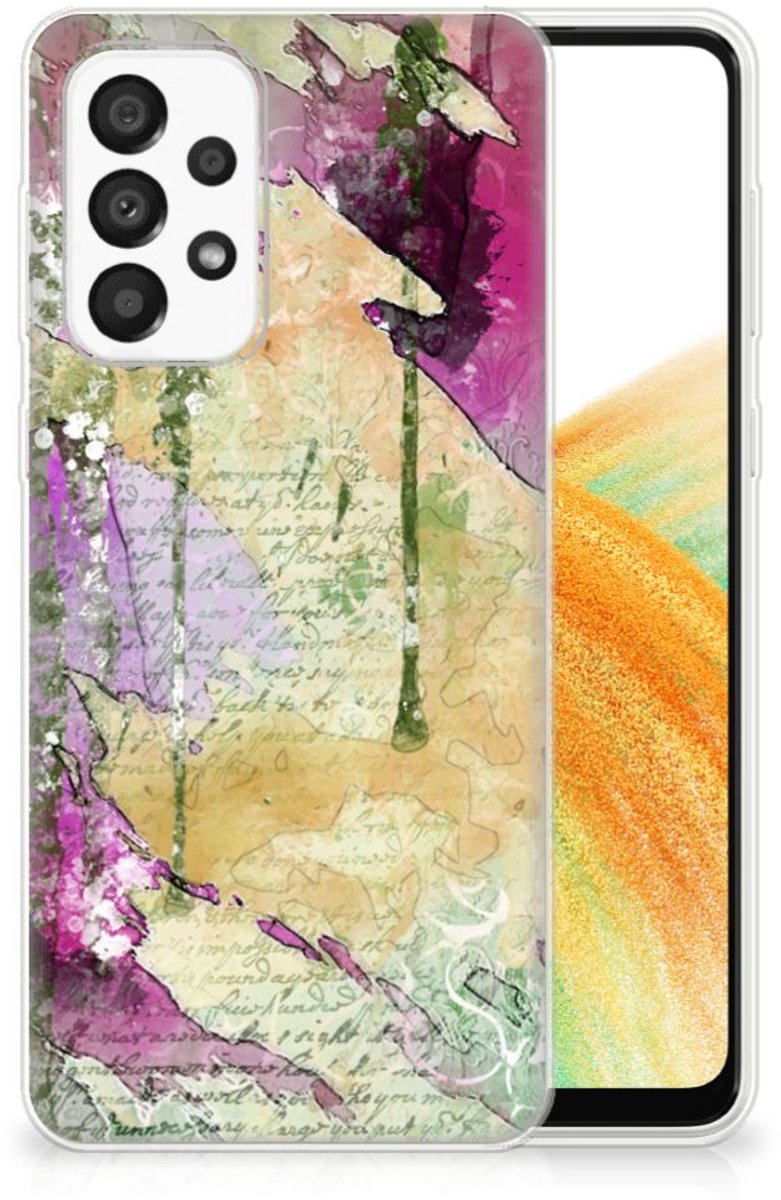 Hoesje maken Samsung Galaxy A33 5G Letter Painting