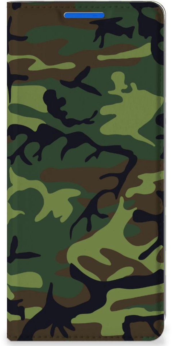 OPPO Reno 6 Pro Plus 5G Hoesje met Magneet Army Dark