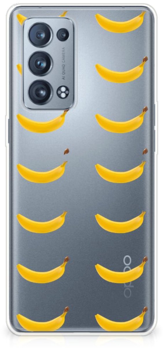OPPO Reno 6 Pro Plus 5G Siliconen Case Banana