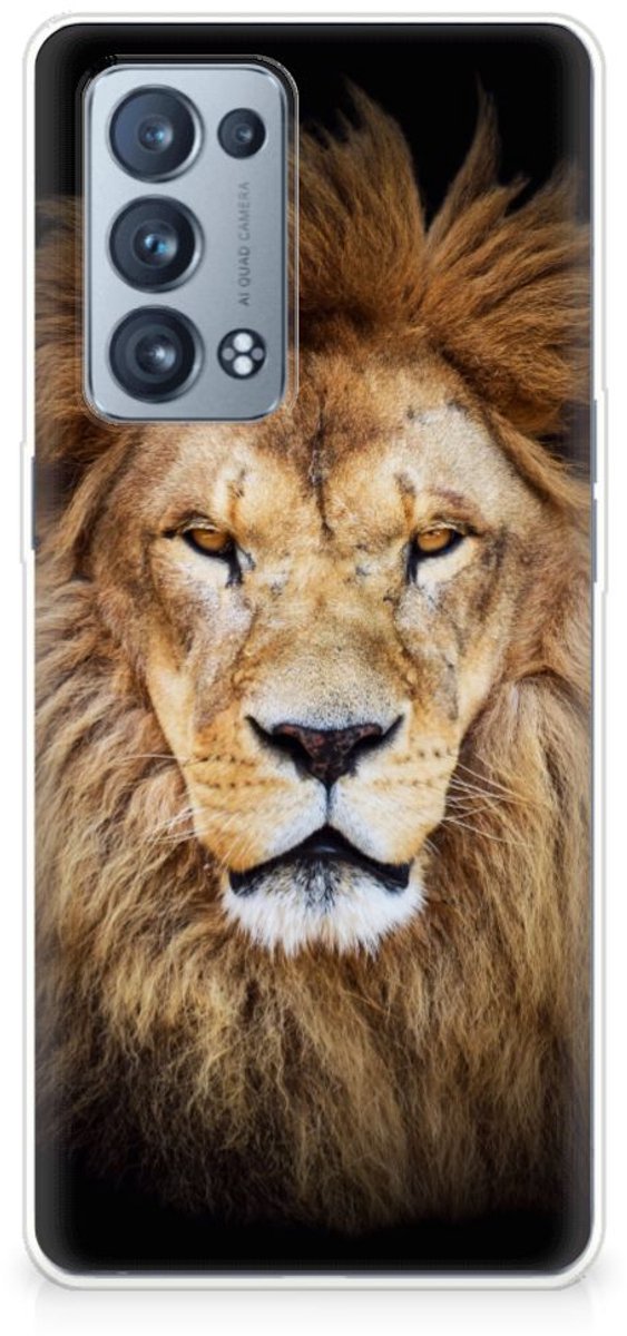 OPPO Reno 6 Pro Plus 5G TPU Hoesje Leeuw
