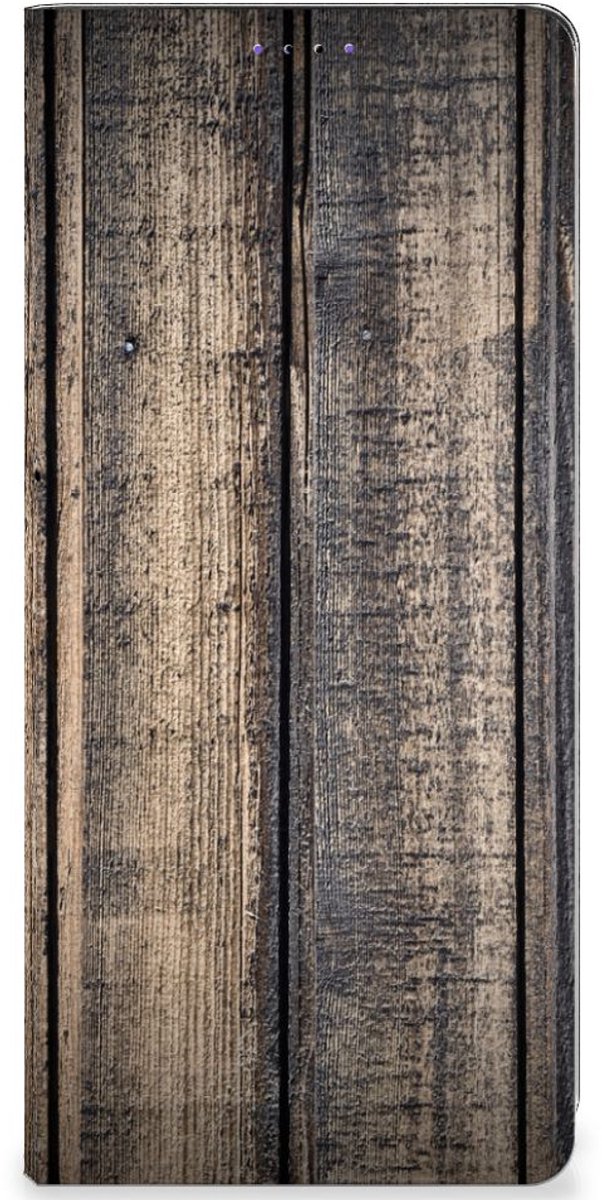 Samsung Galaxy A22 5G Book Wallet Case Steigerhout