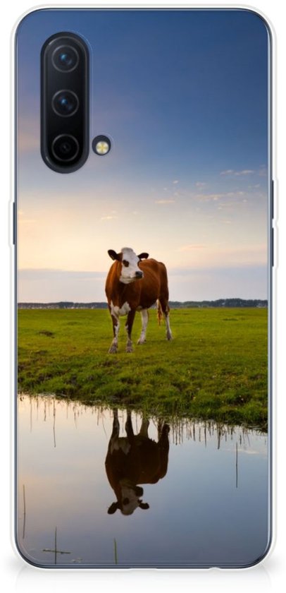 TPU Silicone Bumper pour OnePlus Nord CE 5G Coque Téléphone Vache
