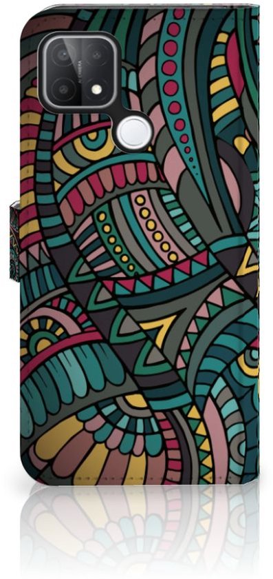 Etui pour téléphone portable OPPO A15 Etui à rabat Aztec