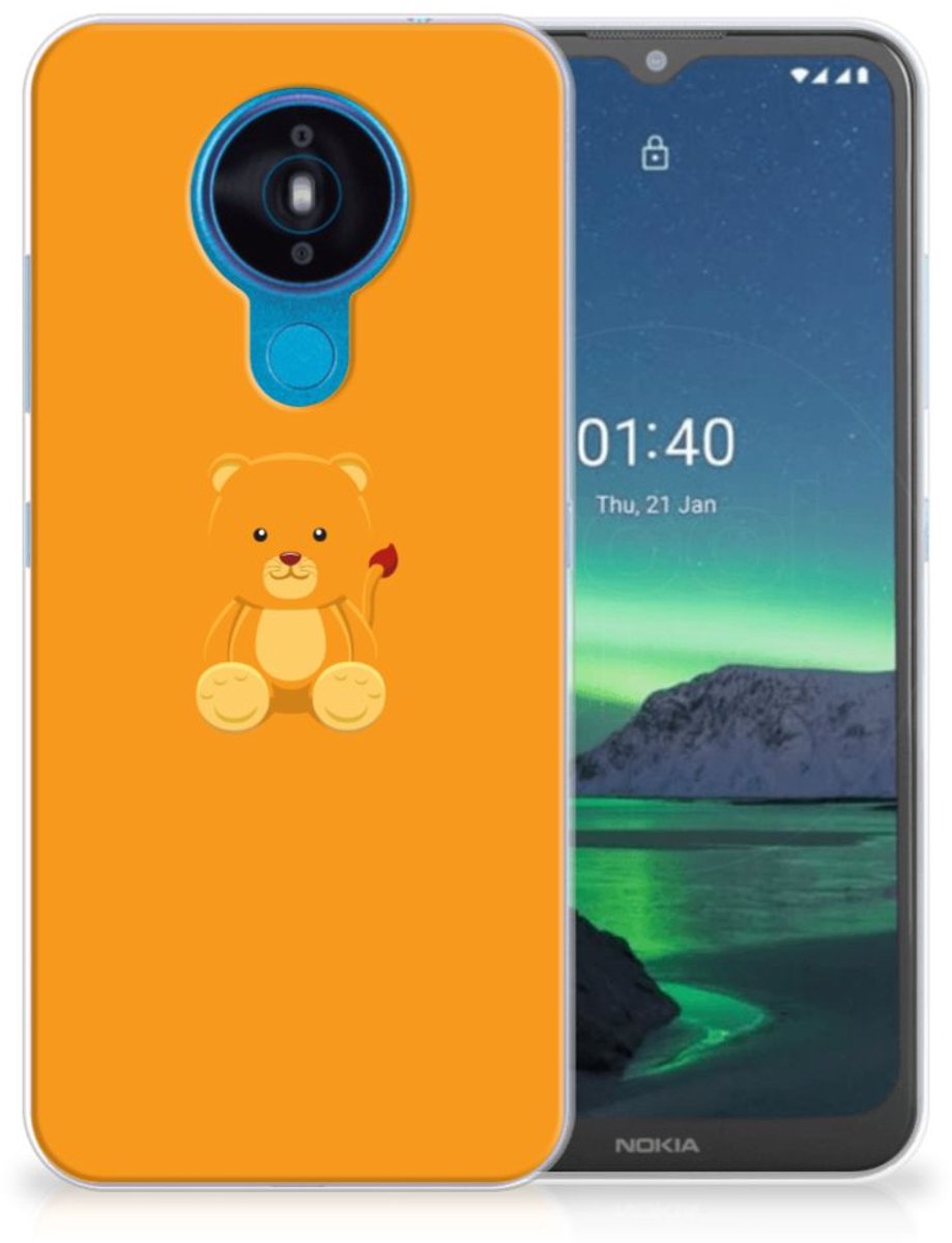 Nokia 1.4 Telefoonhoesje met Naam Baby Beer