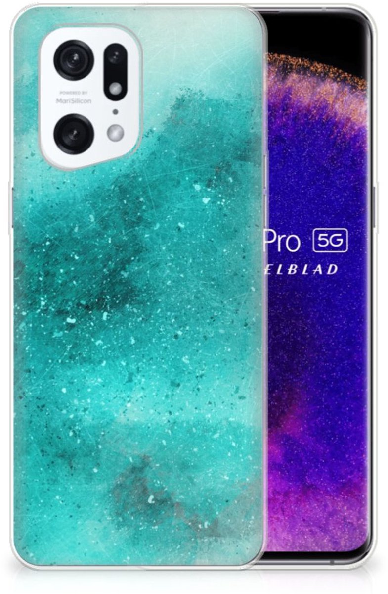 Hoesje maken OPPO Find X5 Pro Painting Blue