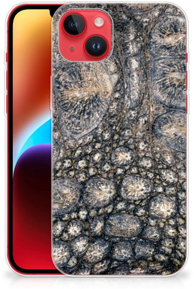 iPhone 14 Plus TPU Hoesje Krokodillenprint