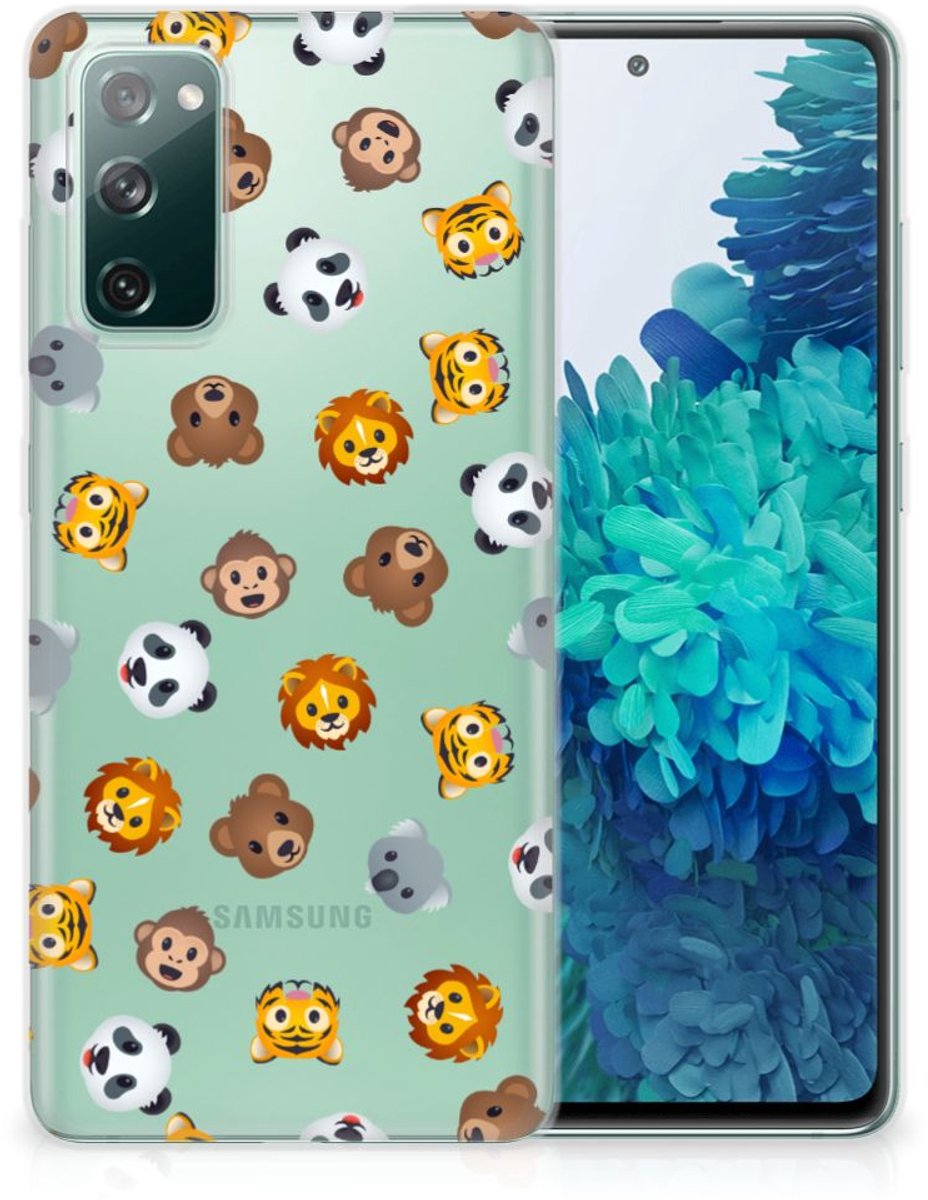 TPU bumper voor Samsung Galaxy S20 FE Dieren Emojis