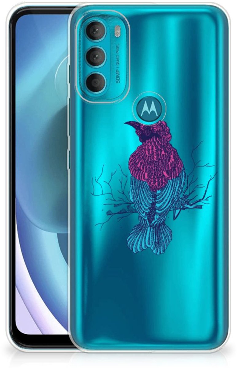 Motorola Moto G71 5G Telefoonhoesje met Naam Merel