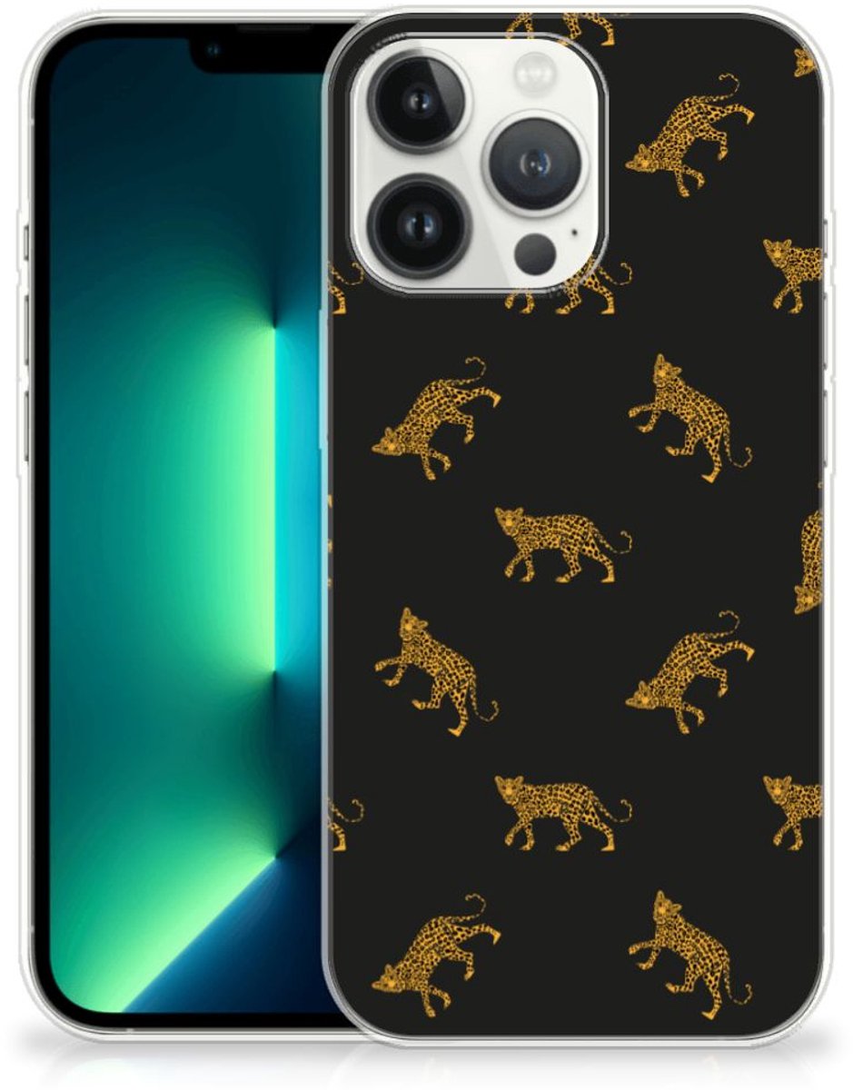 TPU Hoesje voor iPhone 13 Pro Max Leopards