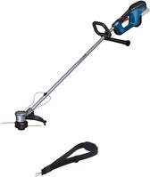 Bol.com Bosch Professional GRT 18V-33 - Accu Grastrimmer 18 V - Inclusief Schouder riem - Spoel en lijn - Beschermkap - Extra ha... aanbieding