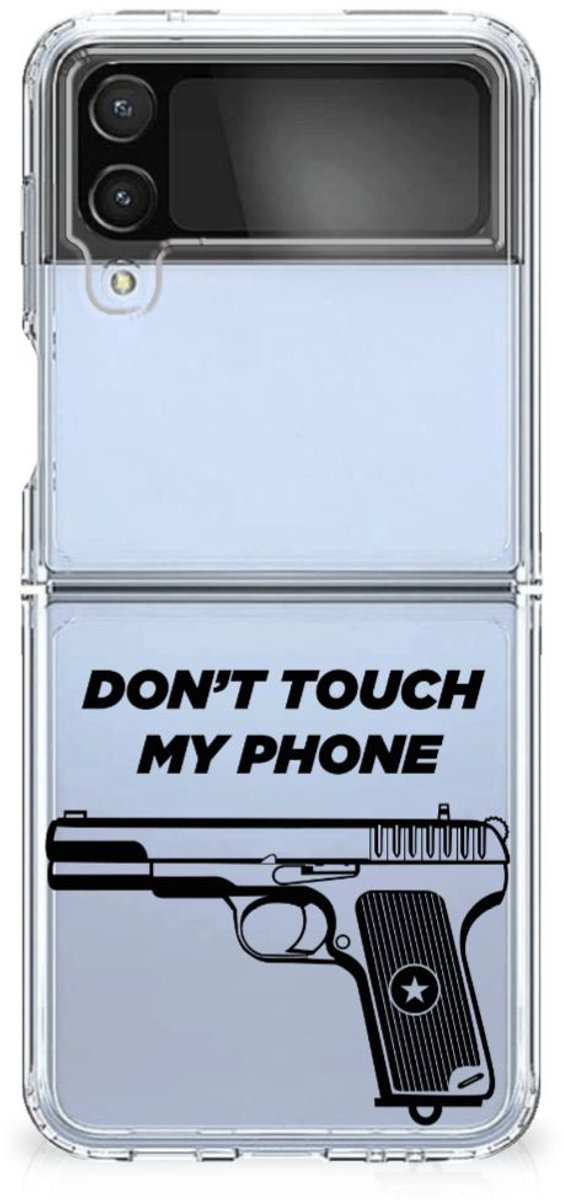 Samsung Galaxy Z Flip 4 Silicone-hoesje Pistol DTMP