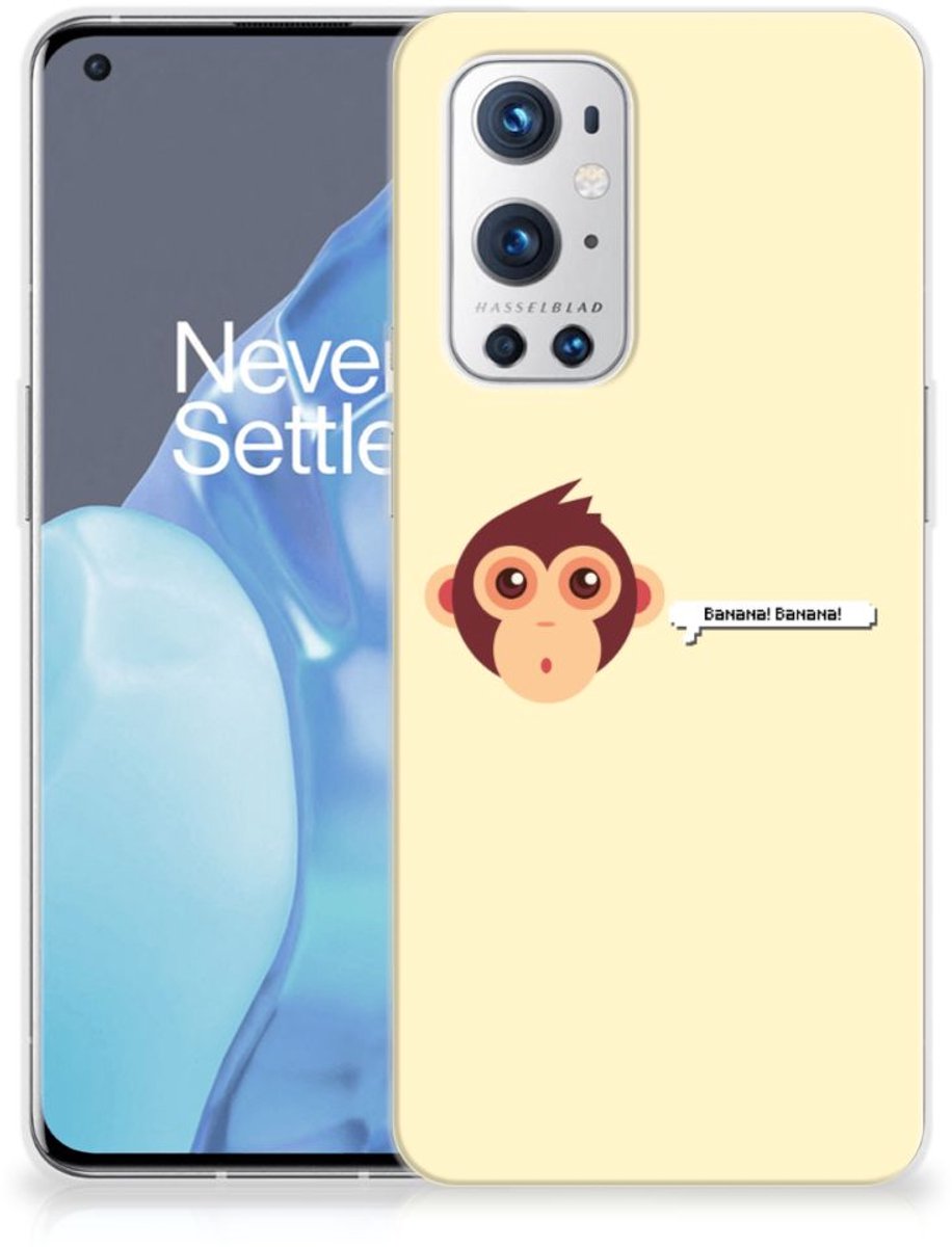 OnePlus 9 Pro Telefoonhoesje met Naam Monkey