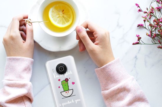 Silicone Gel Case pour Nokia X10 | X20 Coque Cactus Glad