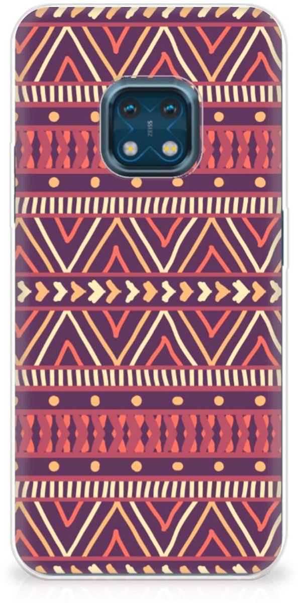 Nokia XR20 TPU bumper Aztec Paars