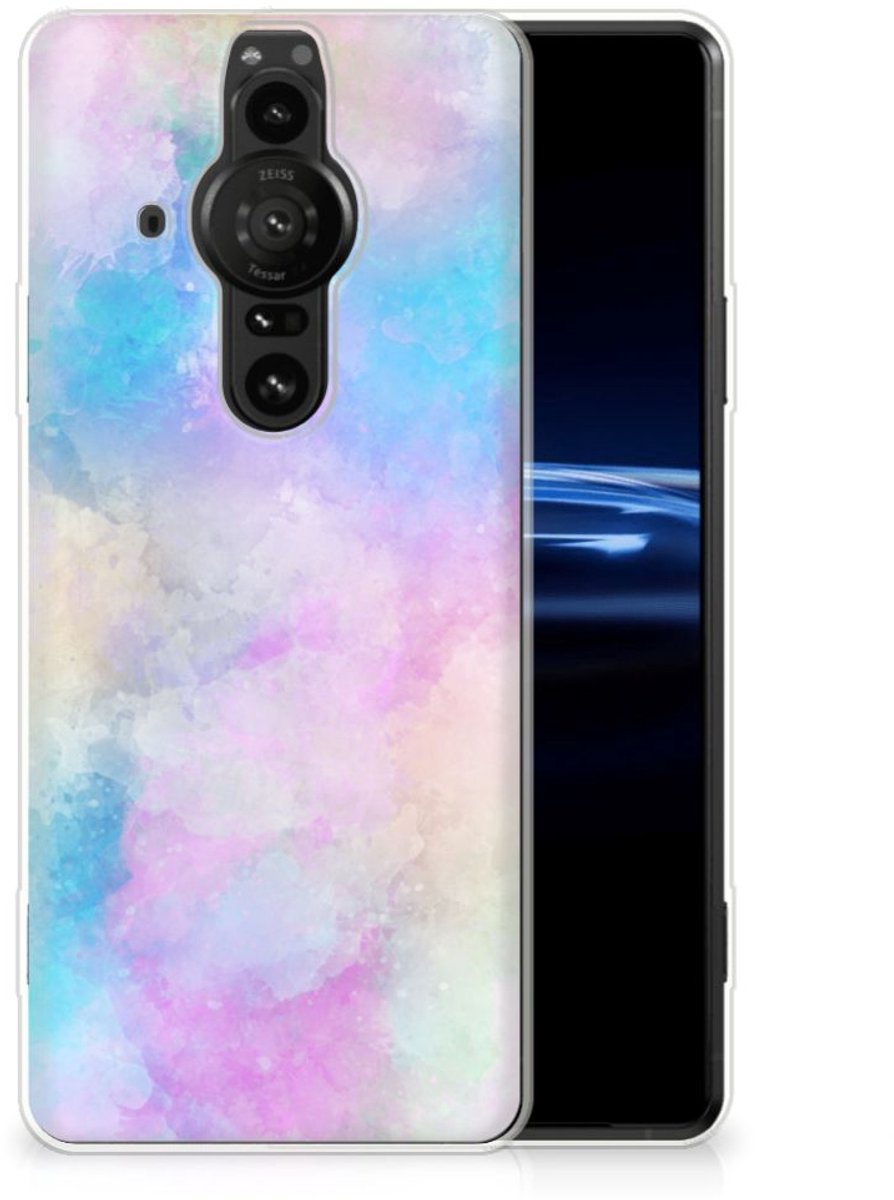 Back Cover voor Hoesje maken Sony Xperia Pro-I Watercolor Light