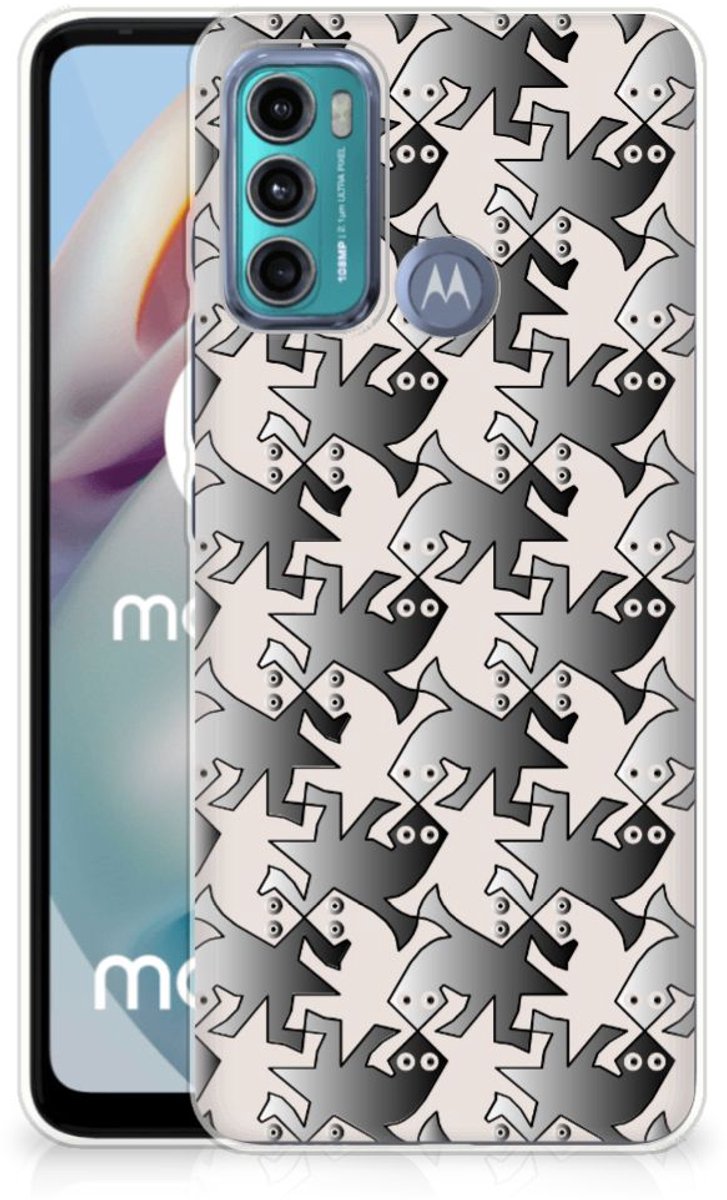 Motorola Moto G60 TPU Hoesje Salamander Grey