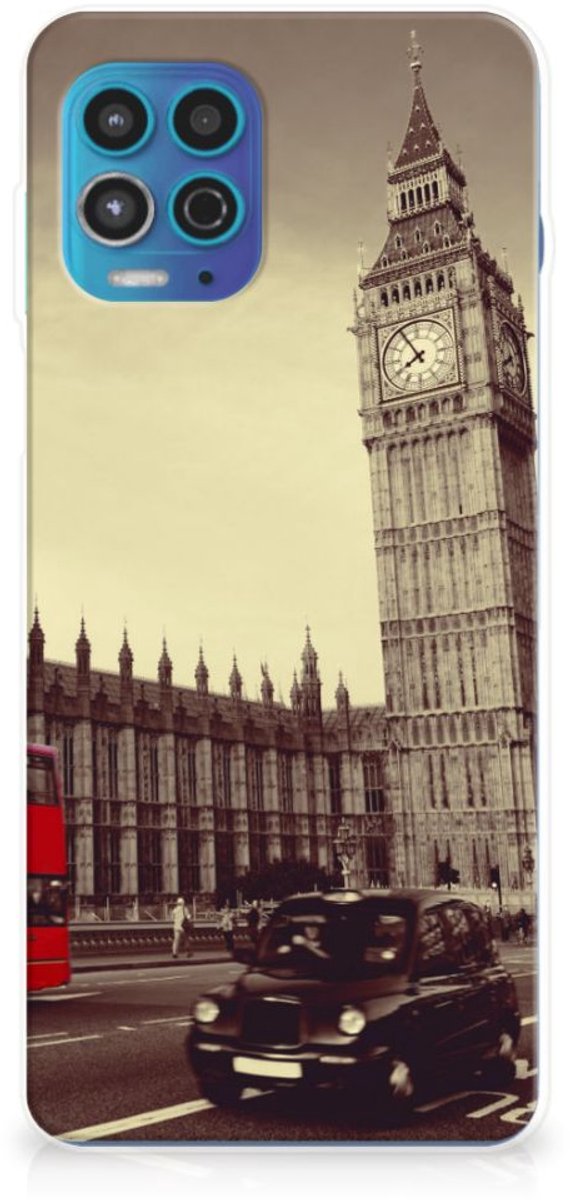 Motorola Moto G100 Siliconen Back Cover Londen