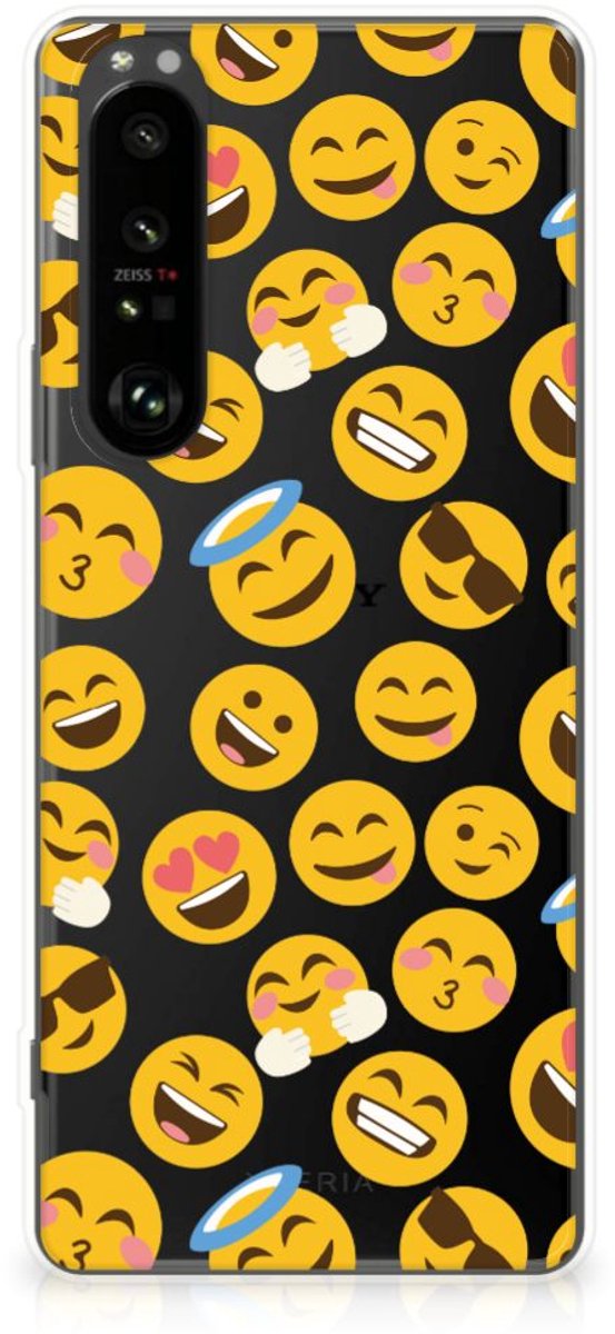 Sony Xperia 1 III TPU bumper Emoji