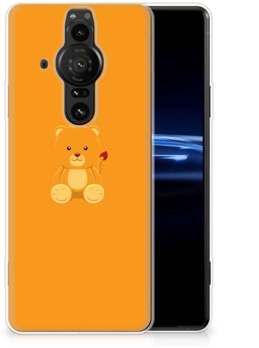 Sony Xperia Pro-I Telefoonhoesje met Naam Baby Beer