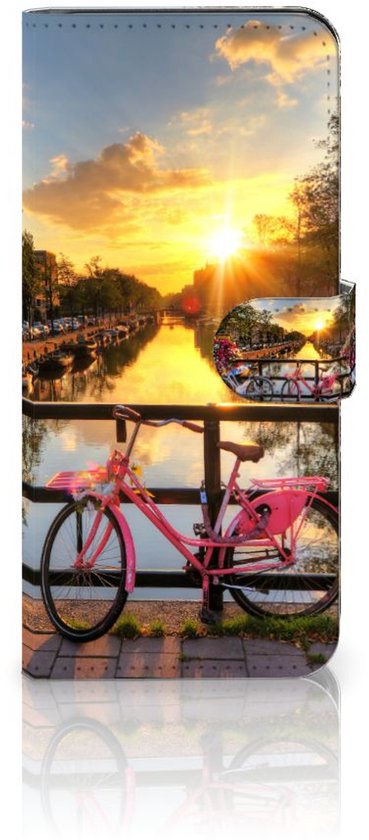 Protection Téléphone Motorola Moto G32 Portefeuille Les Canaux D'Amsterdam