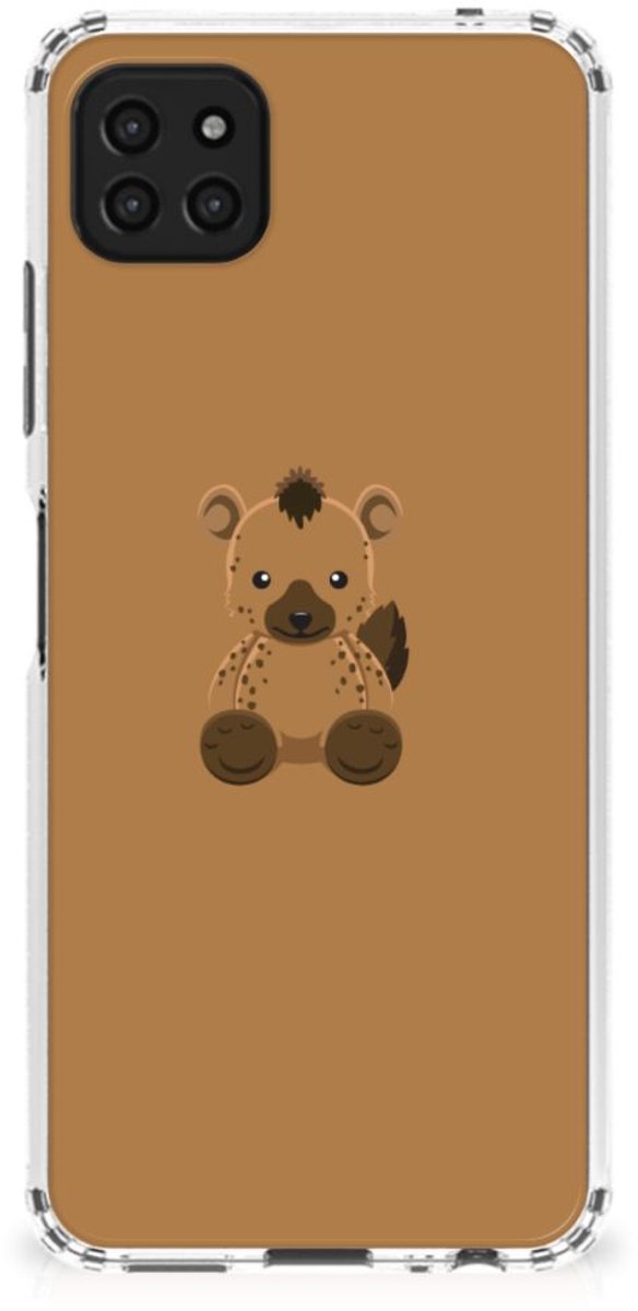 Samsung Galaxy A22 5G Stevig Bumper Hoesje Baby Hyena