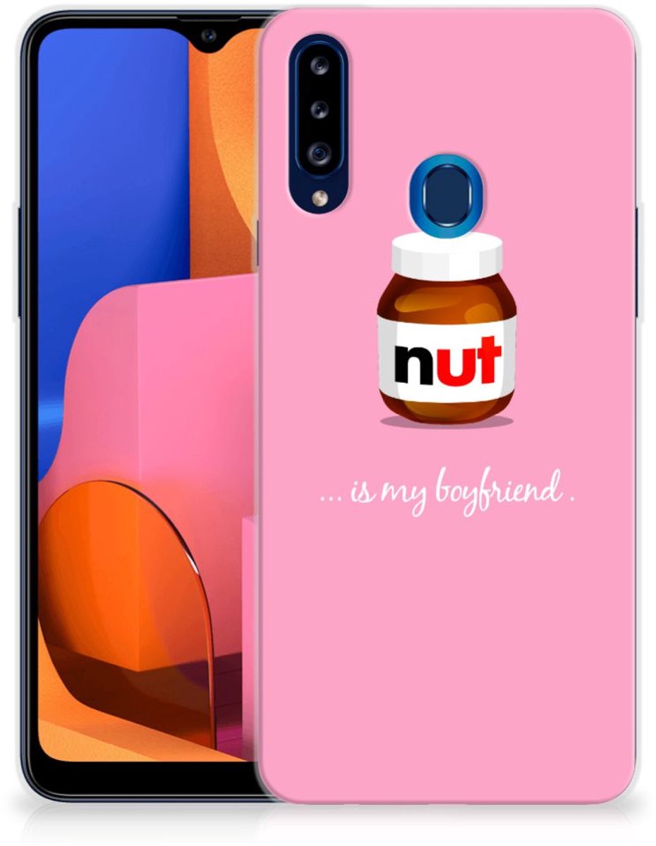Samsung Galaxy A20s Siliconen Case Nut Boyfriend