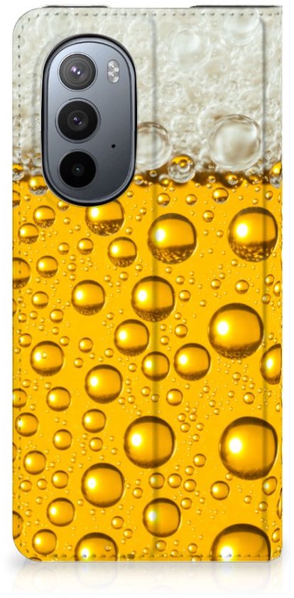 Flip Cover Cadeau Saint-Valentin pour lui Motorola Edge 30 Pro Phone Case Bières