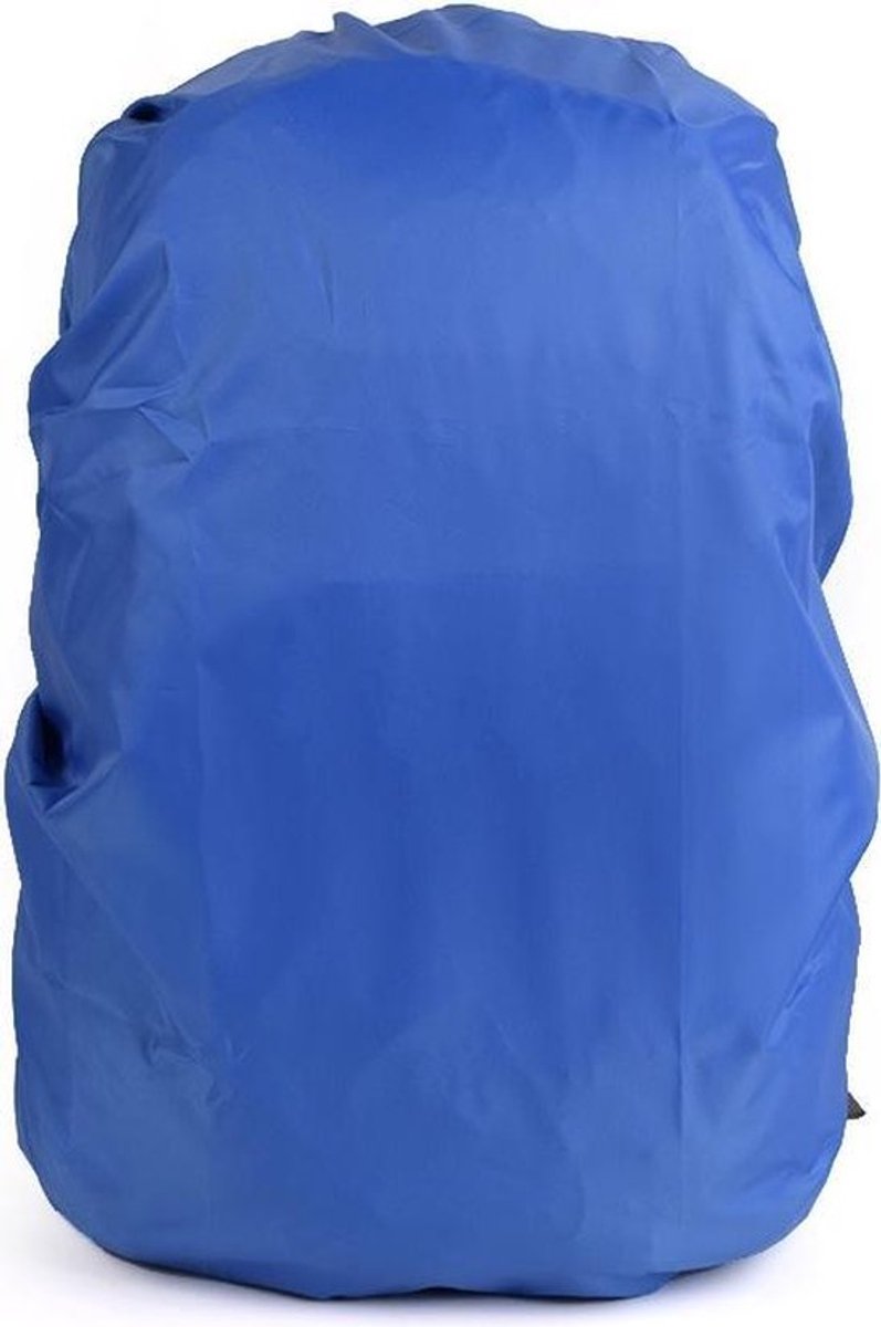 Regenhoes Voor De Rugzak I Rugzak Regencover I Waterdicht I Regenhoes Tas I Bescherming Tas Tegen regen I 25-35 Liter I Blauw