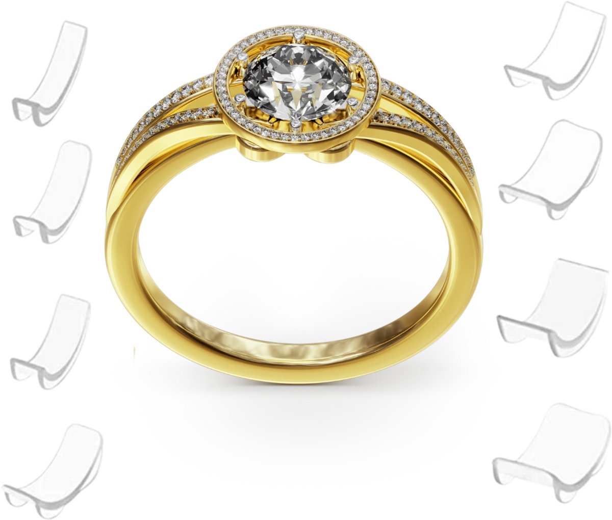 Goedkoopste Ringverkleiner Transparant - Ring Verkleiner Onzichtbaar - Ring Adjuster - Ring Resizer - Ring Kleiner Maken - Ring Verkleiner Set