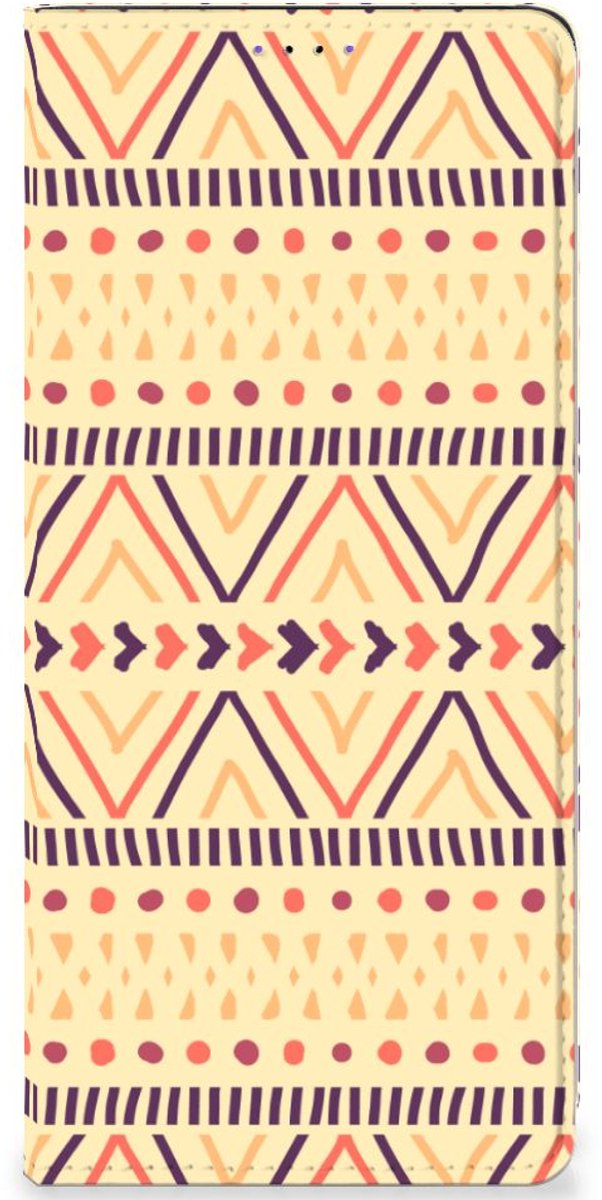 Samsung Galaxy A22 5G Hoesje met Magneet Aztec Yellow