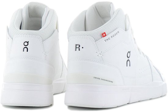 ON Running THE ROGER Clubhouse Mid - Baskets pour femmes Chaussures pour femmes homme Wit 98.98503 - Pointure 40 (EU)