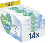 Bol.com Pampers - Harmonie Aqua - Billendoekjes - 672 doekjes - 14 x 48 aanbieding