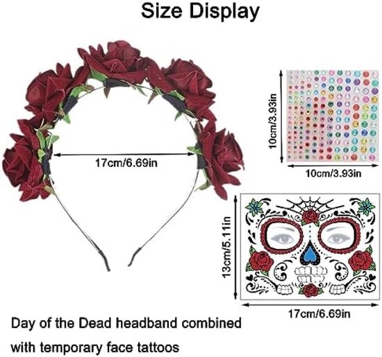 Hoofdband Bloemen Chiapas? De Goedkoopste: Feestwinkel XL
