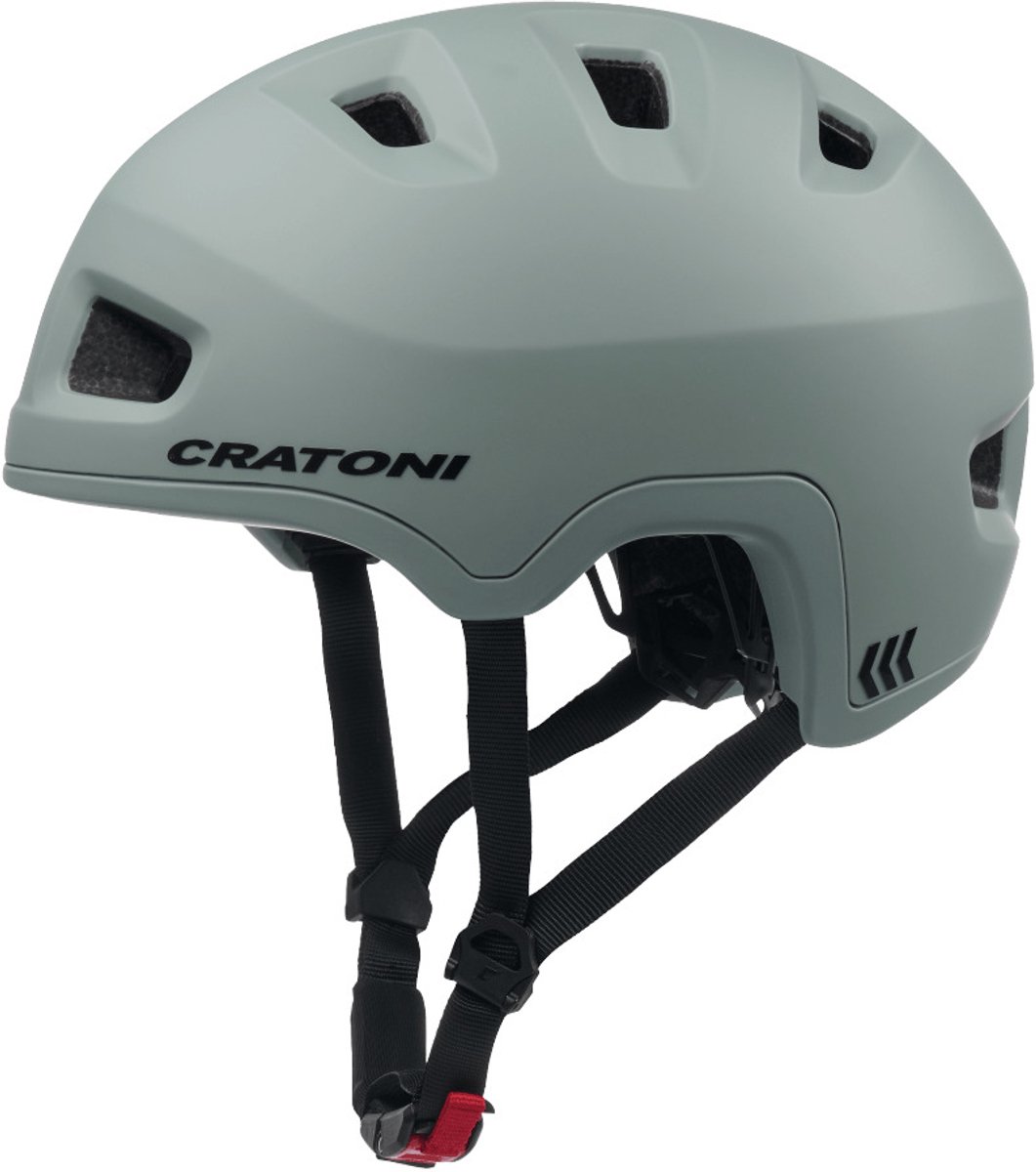 Helm Cratoni Croot Bleek/groen Mat - M/L (58-61cm)