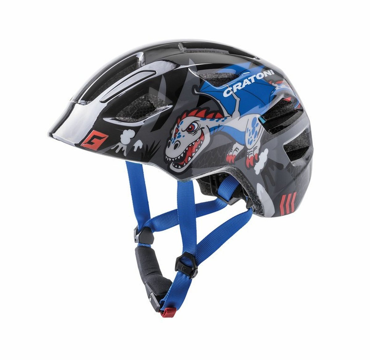 Helm cratoni maxster black dragon glossy s-m