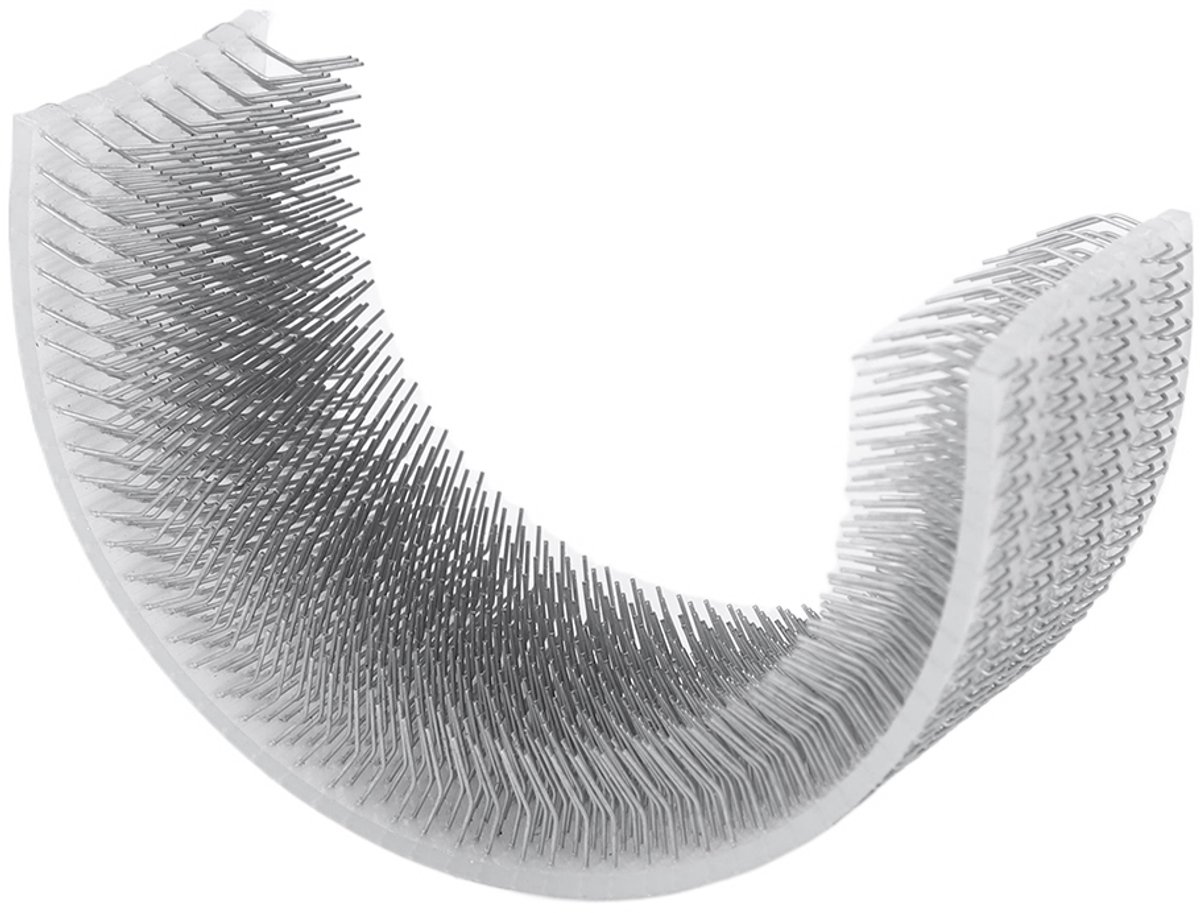Vouyar 2,5 cm volledig metalen koperen buisreiniger, boorreinigingsborstel met verwisselbare borstels, voor professionele en industriële loodgieters