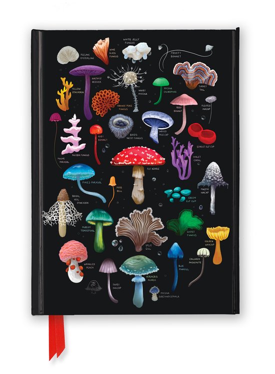 Flame Tree Notebooks- Anna Stead: Mushrooms & Fungi (Foiled Journal)
