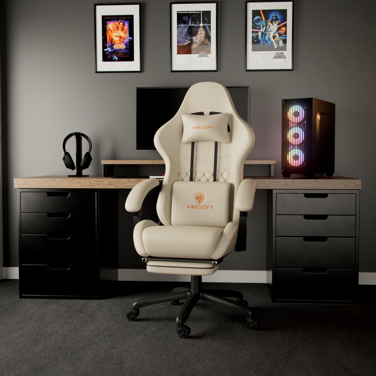 IN.HOMEXL Kaiser Gamestoel - Bureaustoel - Ergonomische - afbeelding 3