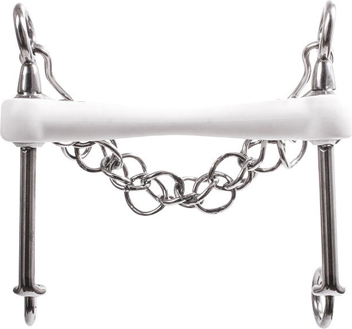 Trust Inno Sense-Stang Fixed-Flexi Soft - 7 cm 11,5 Wit/Zilver 14mm