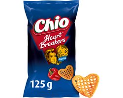 Chio Heartbreakers Paprika - Chips - 10x125 gram